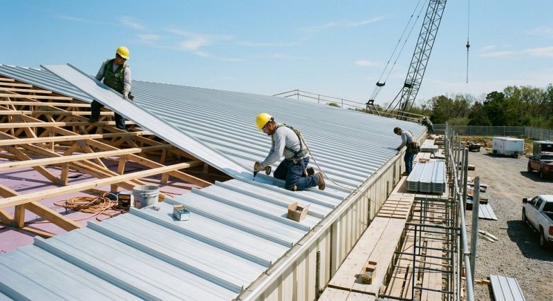 Aluminum Roof Installation in Alpine, NJ