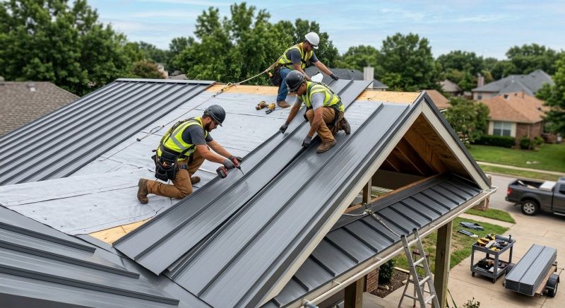 Aluminum Roof Installation in Danbury, CT
