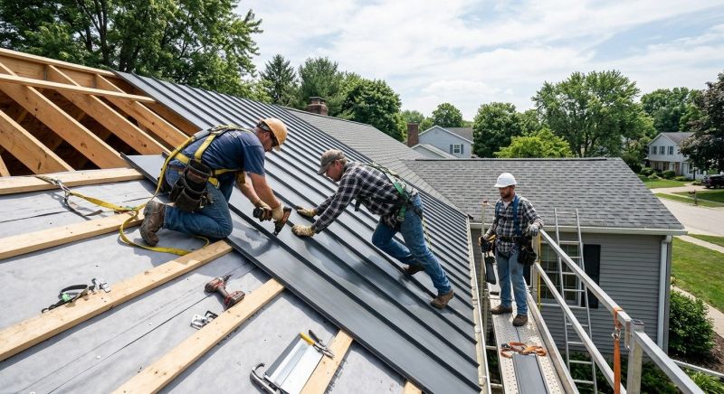 Aluminum Roof Installation in Fairfield County, CT