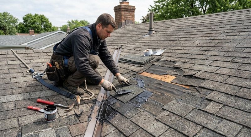 Asphalt Roof Leak Repair in Highland Falls, NY