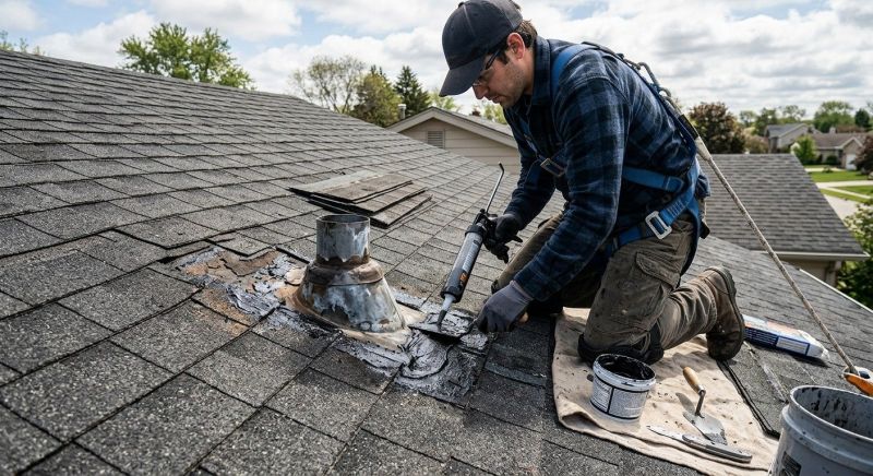 Asphalt Roof Leak Repair in Highland Falls, NY