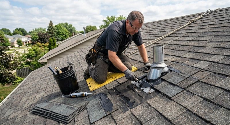 Asphalt Roof Leak Repair in Yorktown Heights, NY
