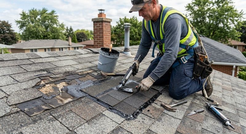 Asphalt Roof Leak Repair in Marlboro, NY