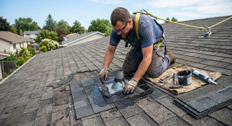 Asphalt Roof Leak Repair in North Salem, NY
