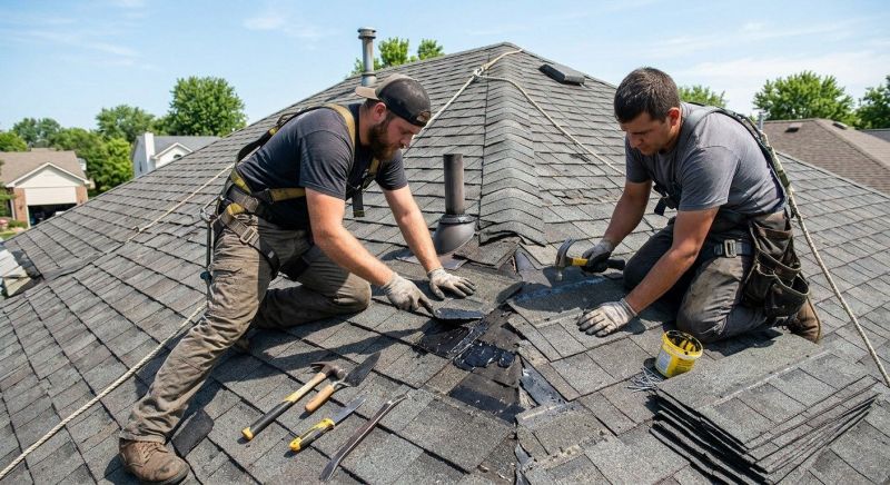 Asphalt Roof Repair in Darien, CT