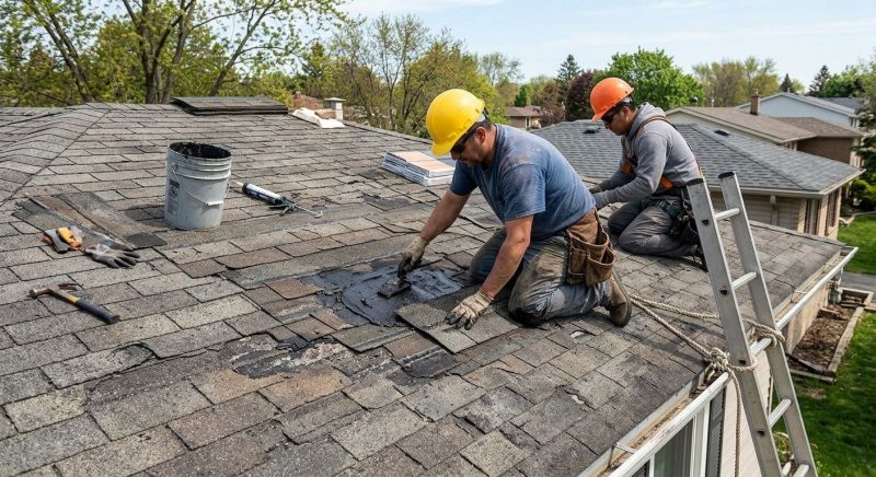 Asphalt Roof Repair in Pound Ridge, NY
