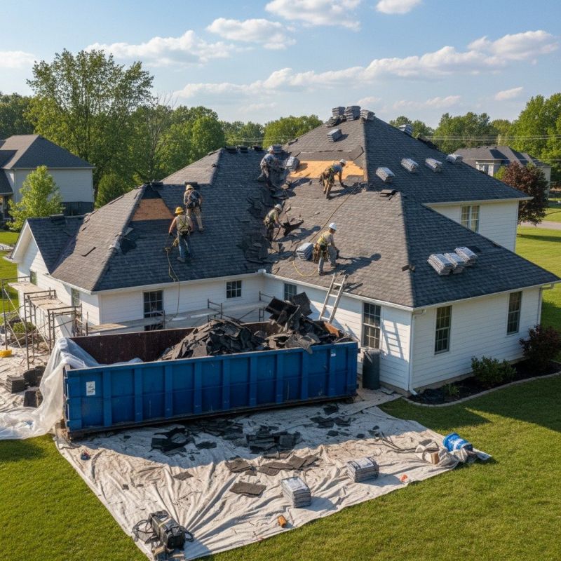 Asphalt Roof Replacement in New Windsor, NY