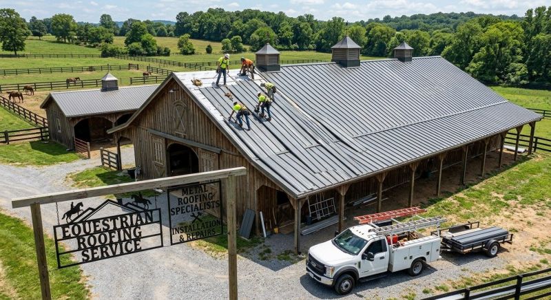 Barn Roof Installation in Yorktown Heights, NY