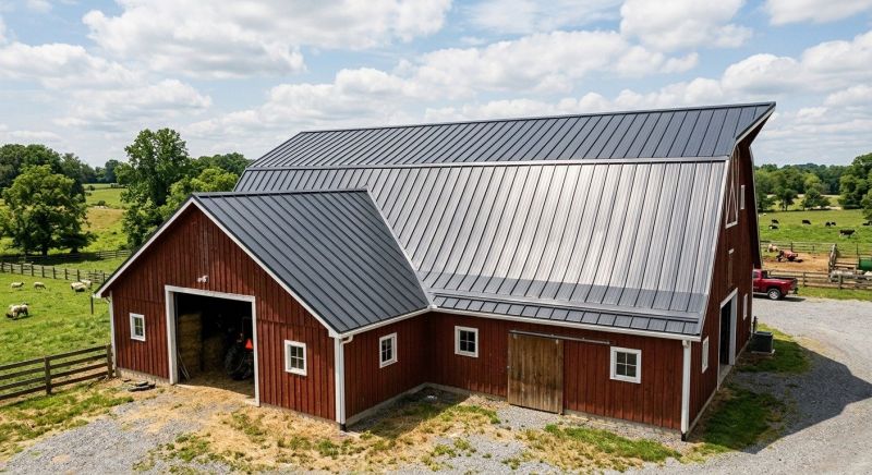 Barn Roof Replacement in Irvington, NY