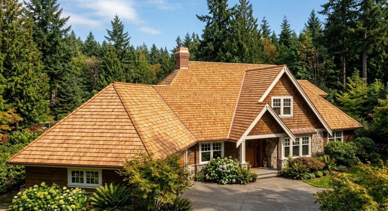 Cedar Roof Installation in Brookfield, CT
