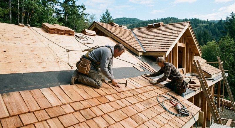 Cedar Roof Installation in Hartsdale, NY