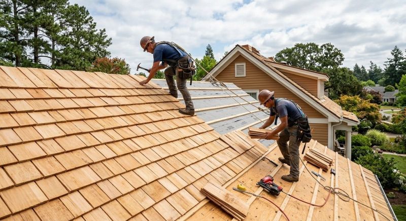 Cedar Roof Installation in Ossining, NY