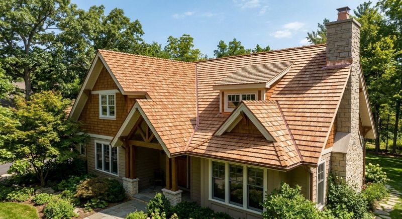 Cedar Shake Roof Construction in Briarcliff Manor, NY