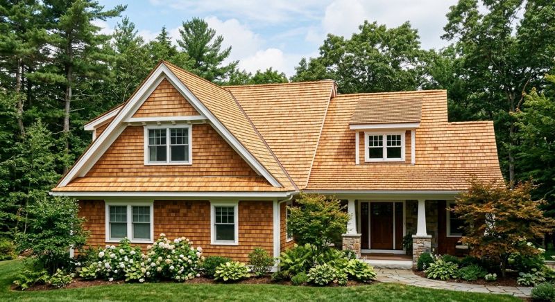 Cedar Shake Roof Construction in Briarcliff Manor, NY