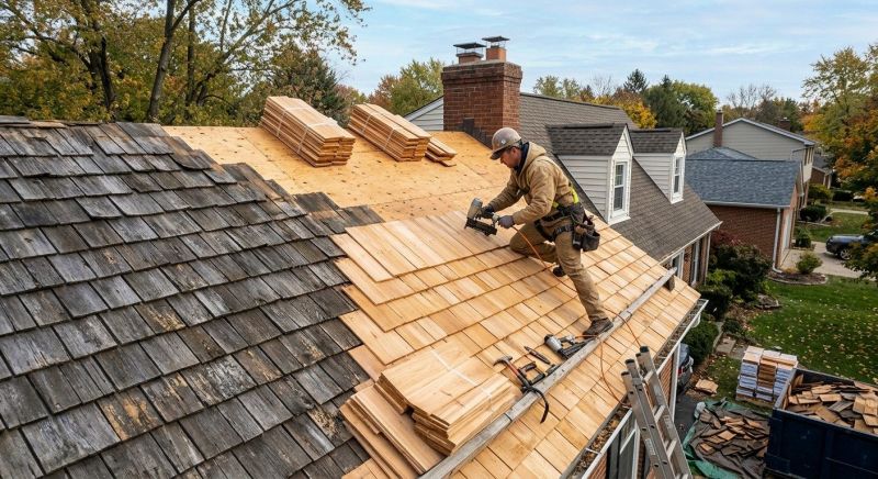 Cedar Shingles Replacement in Mahwah, NJ