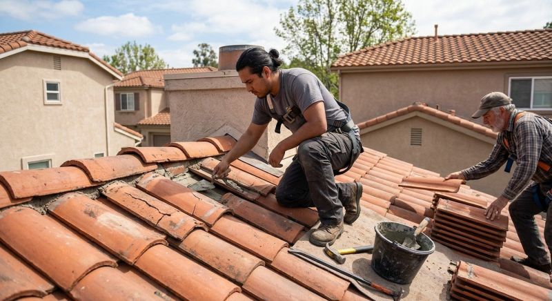 Clay Roof Leak Repair in Yorktown Heights, NY