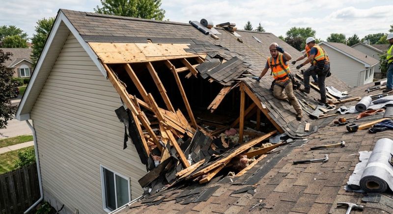 Collapsing Roof Repair in Yorktown Heights, NY