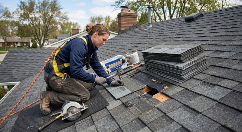 Composite Shingle Repair in Yorktown Heights, NY