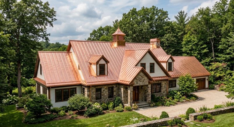 Copper Roof Replacement in Yorktown Heights, NY