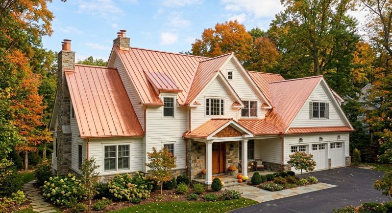 Copper Roof Replacement in Yorktown Heights, NY