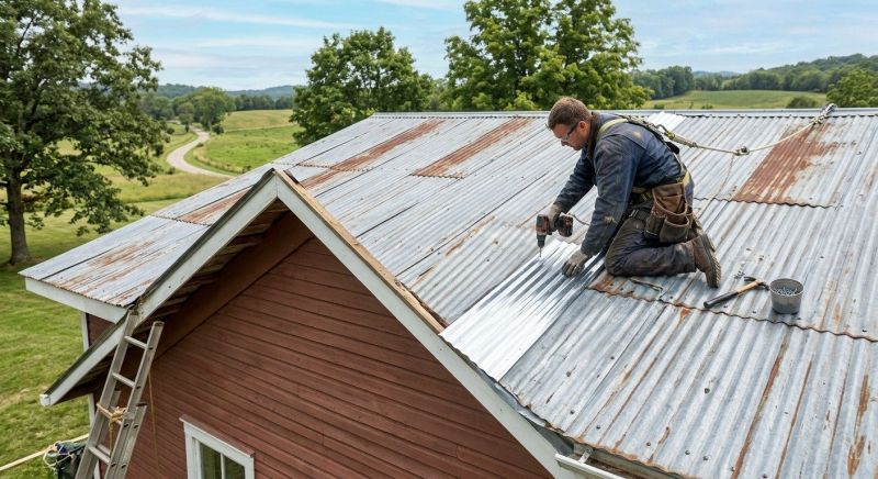 Corrugated Roof Repair in Hastings On Hudson, NY