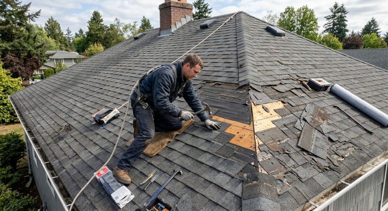 Damaged Roof Repair in Fishkill, NY