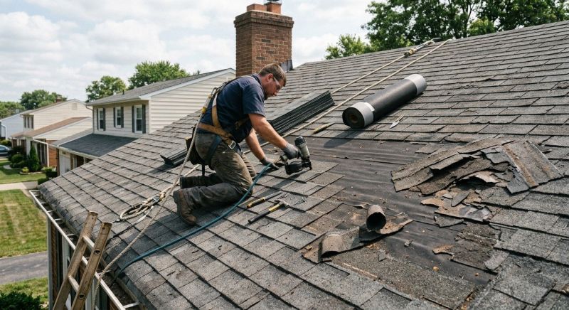 Damaged Roof Repair in New City, NY