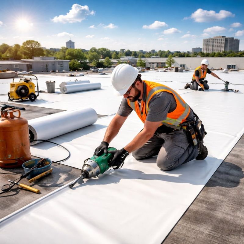 Epdm Roof Installation in Norwalk, CT