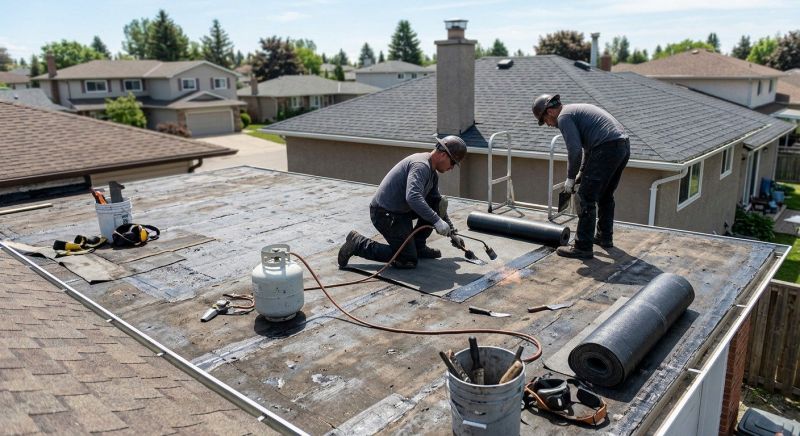 Flat Roof Repair in Irvington, NY