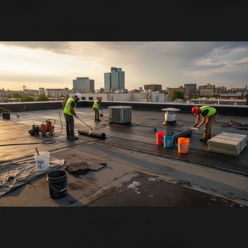 Flat Roof Repair in Redding, CT