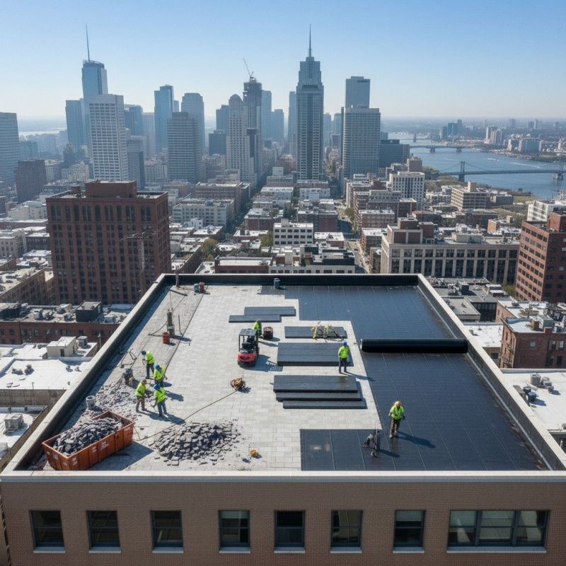 Flat Roof Replacement in Brewster, NY