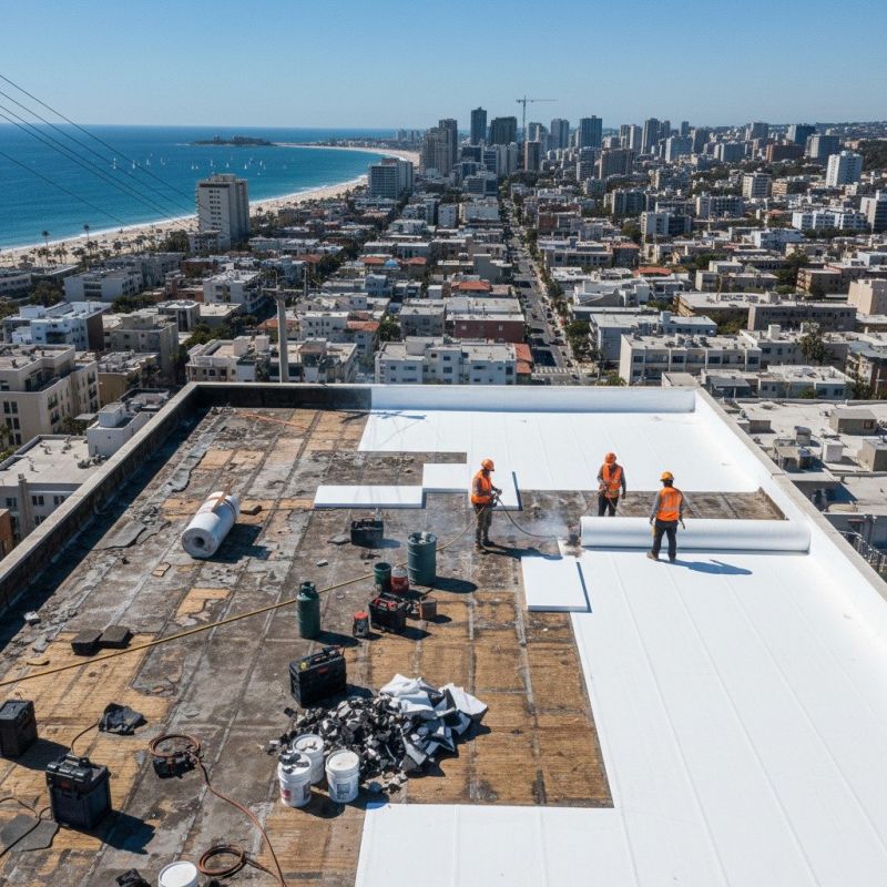 Flat Roof Replacement in Brewster, NY