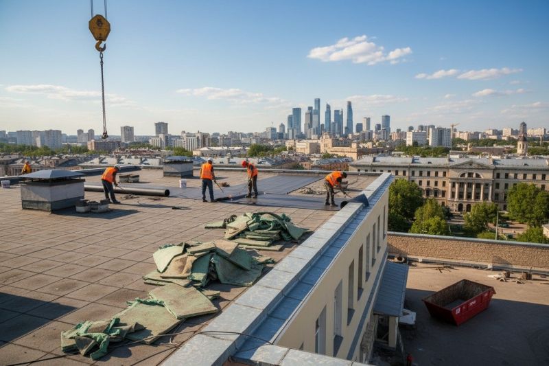 Flat Roof Replacement in Brewster, NY