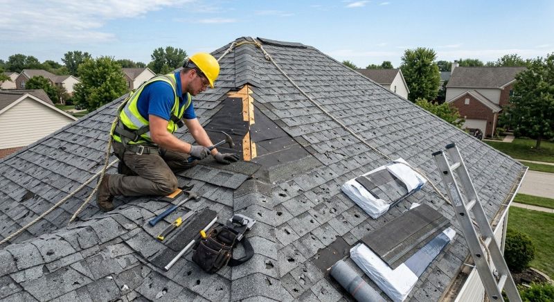 Hail Damage Roof Repair in Buchanan, NY