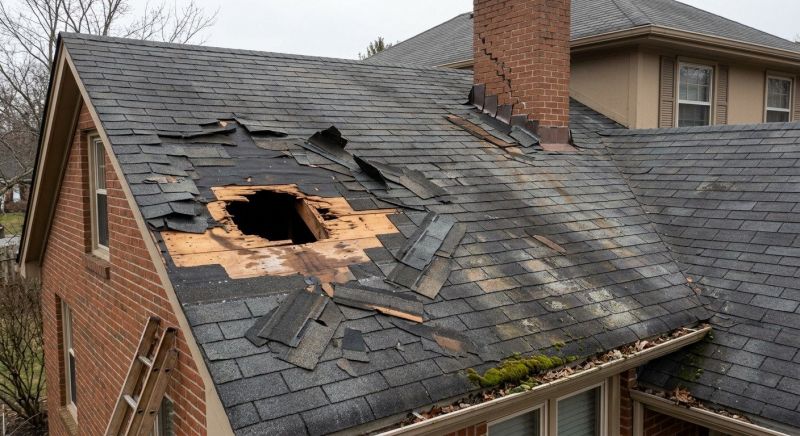 Hail Damage Roof Repair in Buchanan, NY