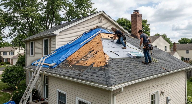 Hail Damage Roof Repair in West Harrison, NY