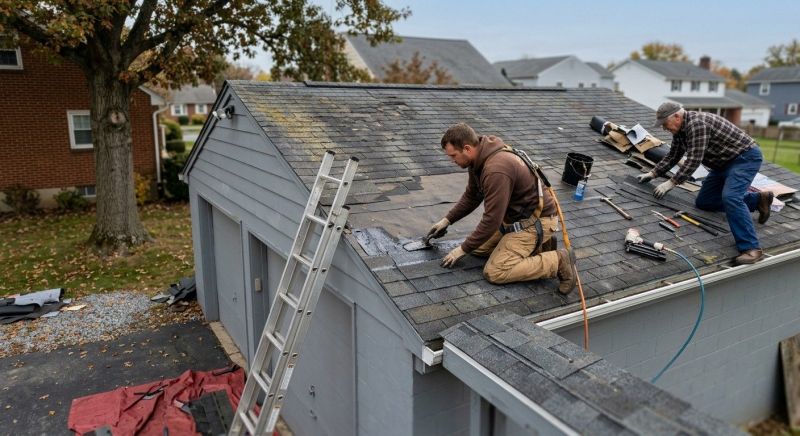 House Roof Repair in New Fairfield, CT
