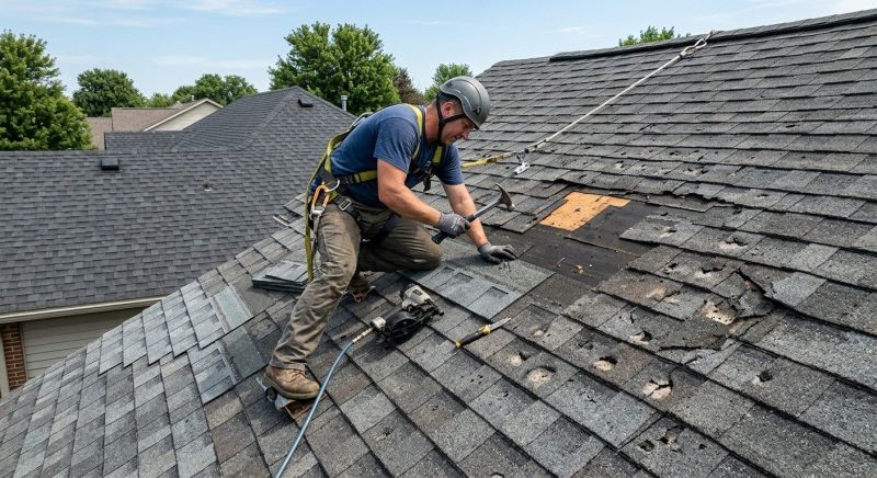 House Roof Repair in Ridgefield, CT