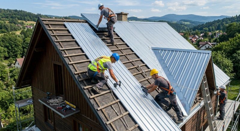 Metal Roof Installation in Brookfield, CT