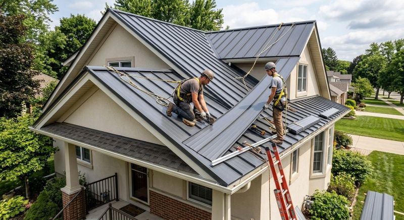 Metal Roof Installation in Ridgefield, CT