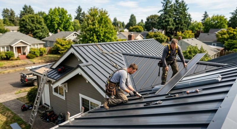 Metal Roof Repair in Beacon, NY