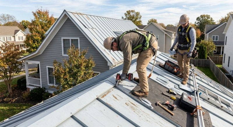 Metal Roof Repair in Bronxville, NY
