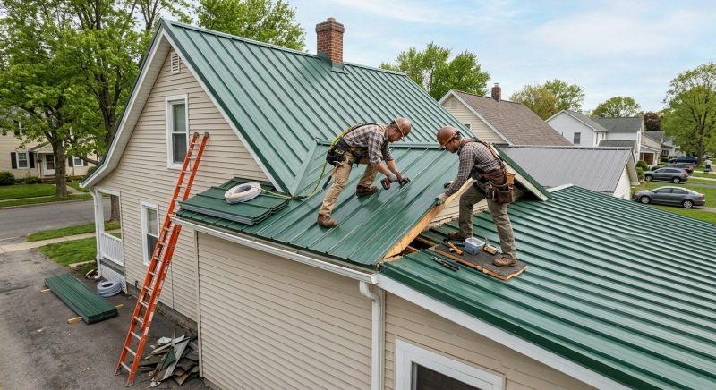 Metal Roof Repair in Bronxville, NY
