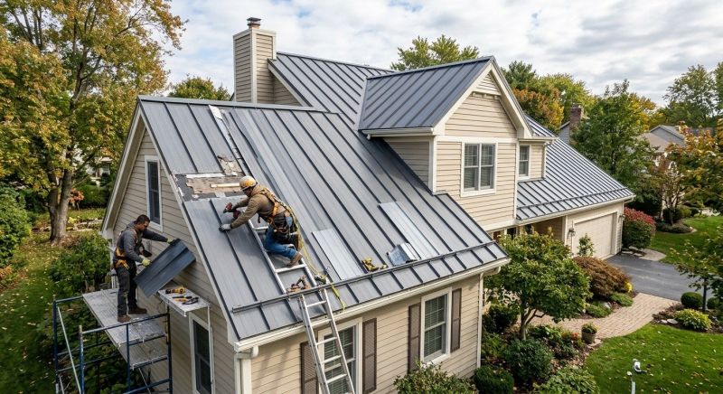 Metal Roof Repair in New Fairfield, CT
