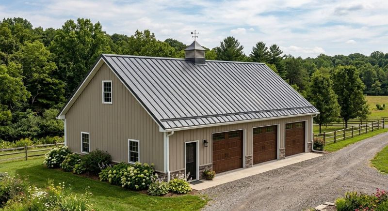 Pole Barn Roof Repair in Lake Peekskill, NY