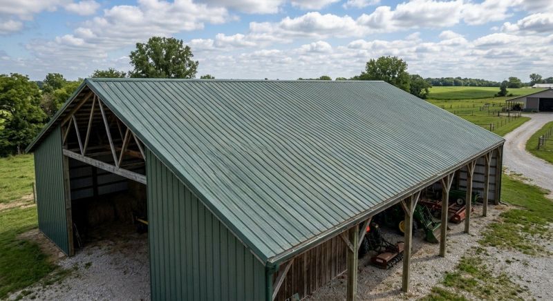 Pole Barn Roof Repair in Lake Peekskill, NY