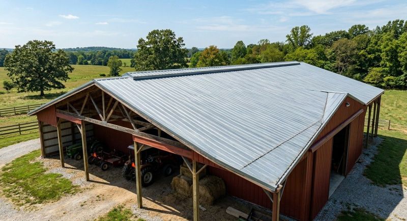Pole Barn Roof Repair in North Salem, NY