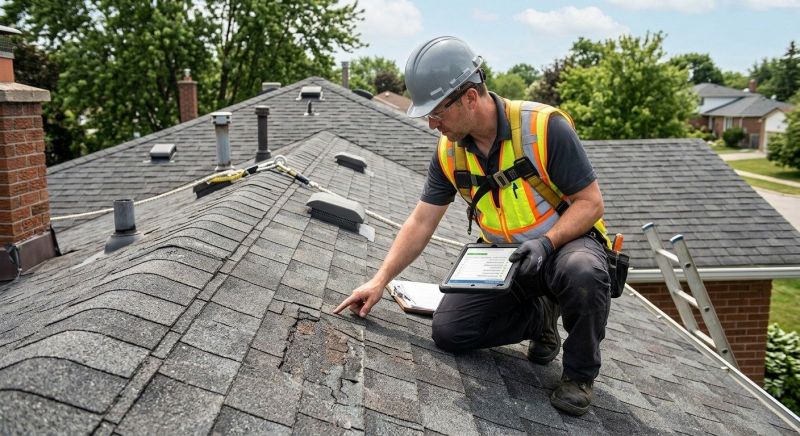 Roof Damage Inspection in Somers, NY