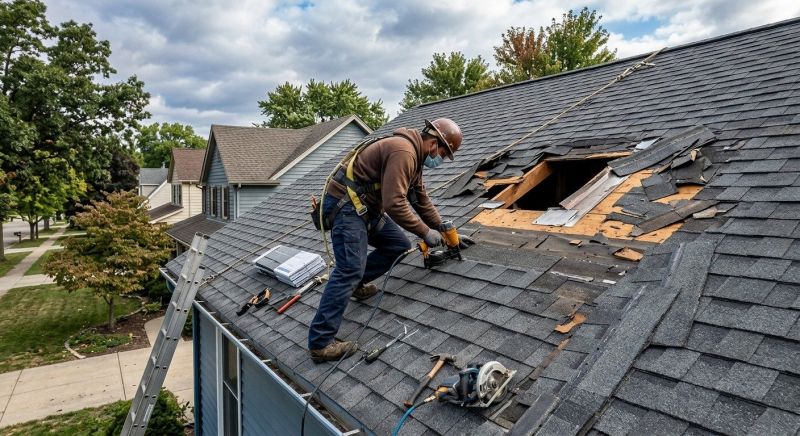 Roof Damage Repair in Norwalk, CT