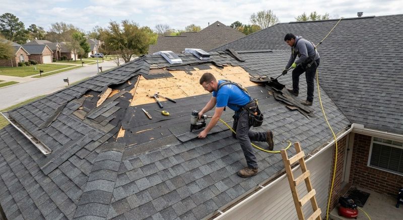 Roof Damage Repair in Norwalk, CT